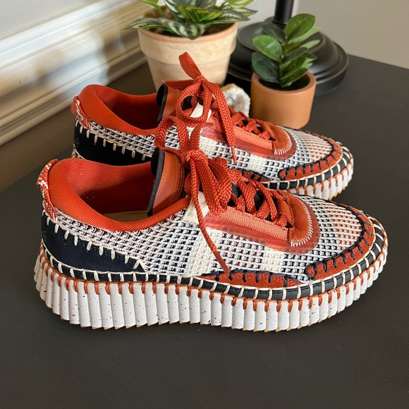 🚫SOLD🚫 Sz 37 Chloe Nama Sneaker - Picture 4 of 11